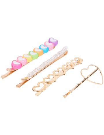 Set clame de par 4 bucati ACTION, mix culori