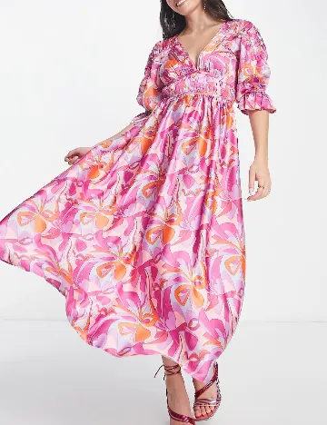 Rochie lunga ASOS, mix culori Mix culori