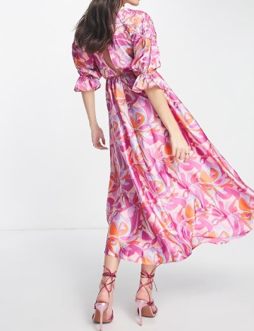Rochie lunga ASOS, mix culori