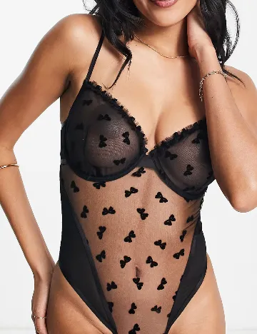 Body ASOS, negru Negru