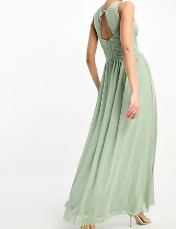 Rochie lunga Little Mistress, verde Verde