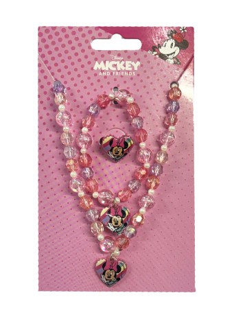 Set bijuterii 3 bucati Disney, mix culori