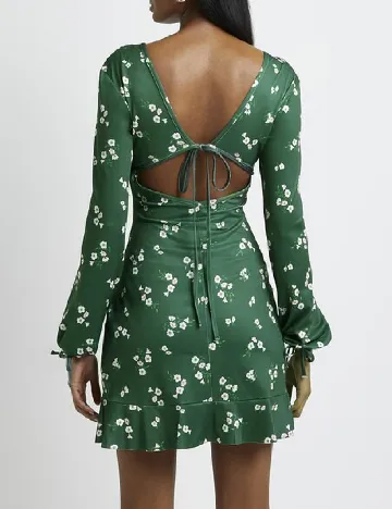 Rochie scurta River Island, verde Verde