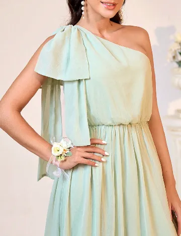 Rochie lunga SHEIN, verde Verde