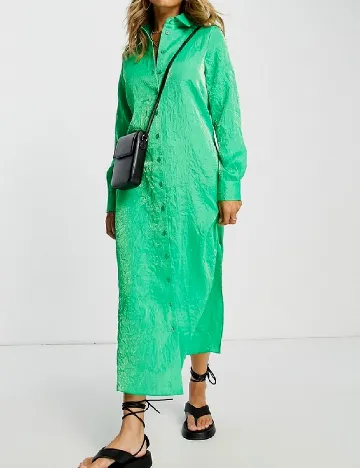 Rochie medie Top Shop, verde Verde