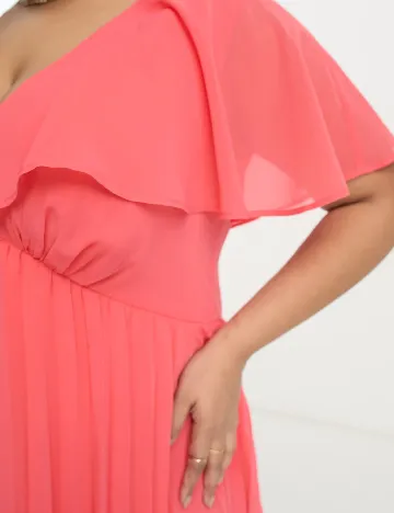 Rochie scurta ASOS Curve, roz Roz