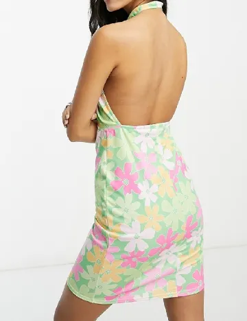 Rochie scurta NAANAA, floral print Floral print
