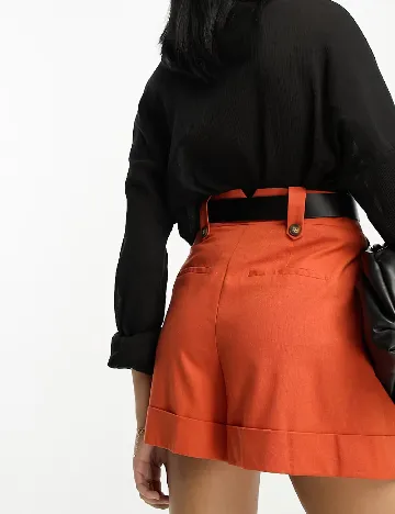 Pantaloni scurti ASOS, portocaliu Portocaliu