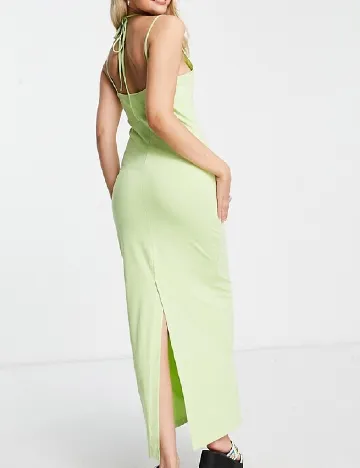 Rochie lunga Weekday, verde Verde