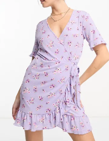 Rochie scurta Jacqueline de Yong, mov Mov
