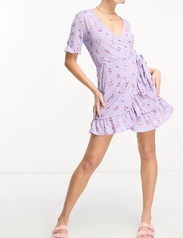 Rochie scurta Jacqueline de Yong, mov Mov