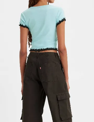 Top Levi S, albastru Albastru