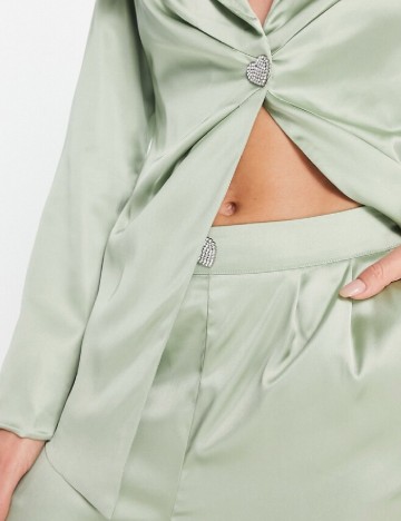 Pantaloni extro&vert, verde