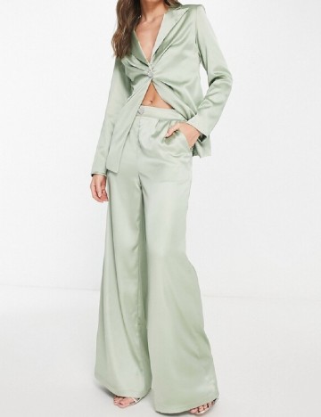 Pantaloni extro&vert, verde