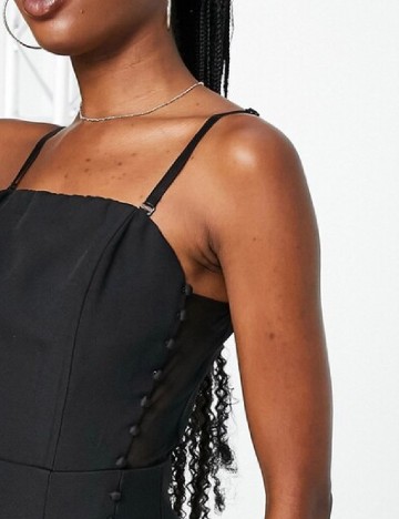 Rochie scurta IN THE STYLE, negru