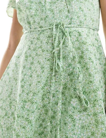 Rochie scurta Glamorous, verde Verde
