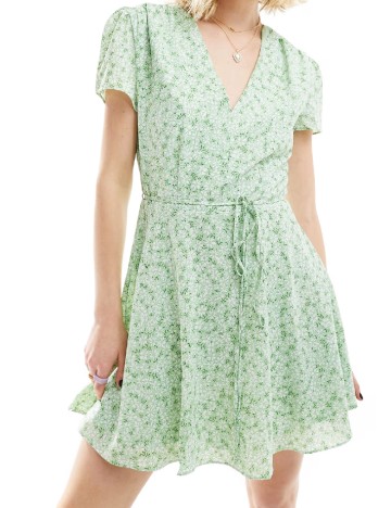 Rochie scurta Glamorous, verde