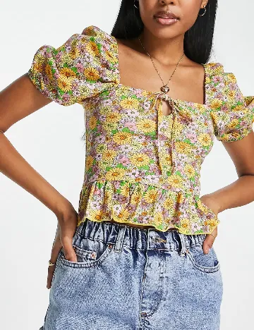 Top ASOS, floral print Floral print