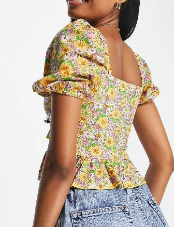 Top ASOS, floral print Floral print