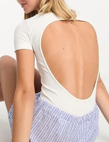 Body Pull&Bear, alb Alb