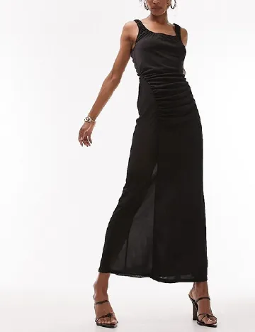 Rochie lunga Top Shop, negru Negru