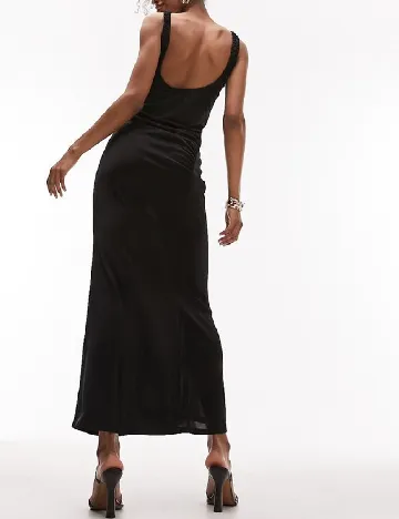 Rochie lunga Top Shop, negru Negru
