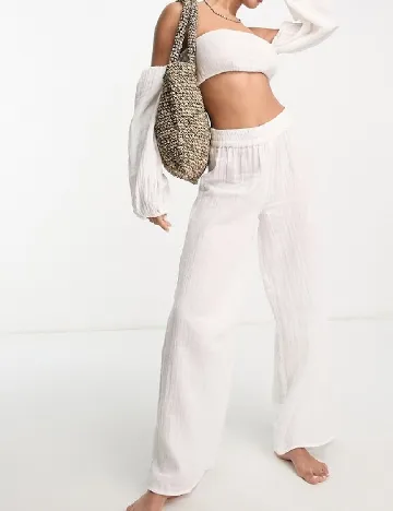 Top ASOS, alb Alb