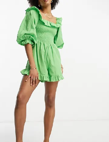 Salopeta ASOS, verde Verde