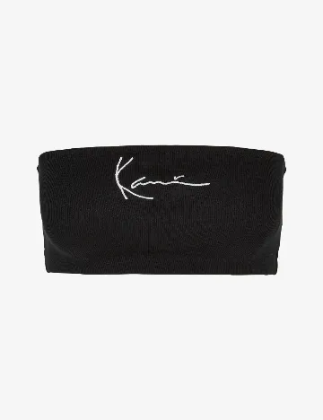 Top Karl Kani, negru Negru