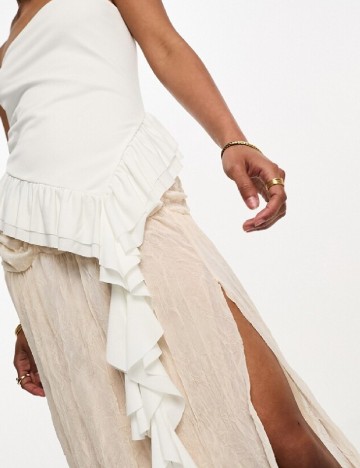 Top ASOS, ecru