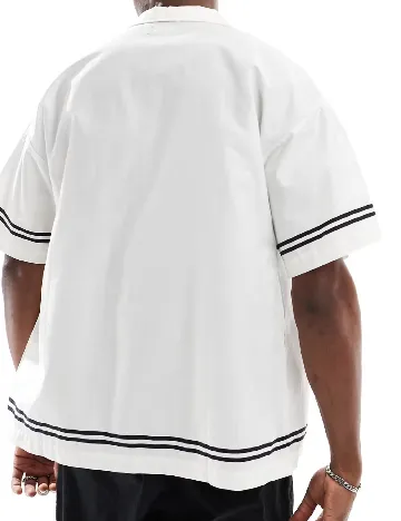 Camasa Oversize Adpt, alb Alb