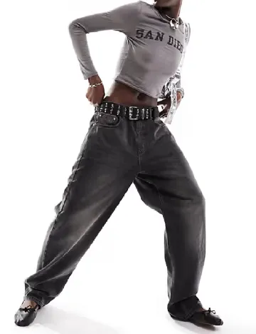 Bluza Stradivarius Teen, gri Gri