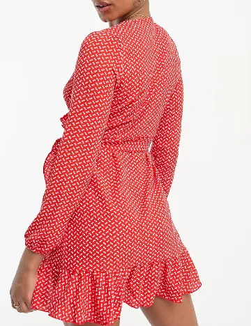 Rochie scurta Only, rosu Rosu