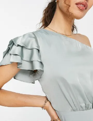 Rochie lunga TFNC London, verde Verde