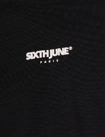 Tricou Oversize Sixth June, negru Negru