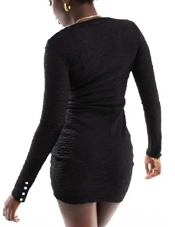 Rochie scurta Cotton On, negru Negru