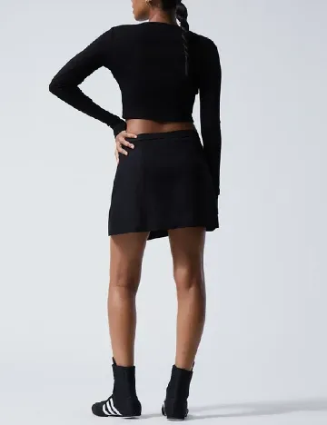 Fusta Weekday, negru Negru