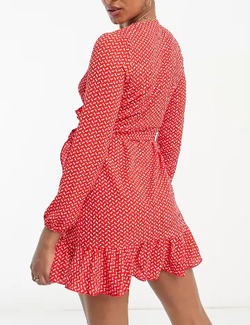 Rochie scurta Only, rosu Rosu