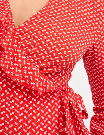 Rochie scurta Only, rosu Rosu