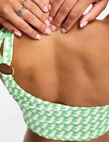 Costum de baie Swim Society, verde Verde