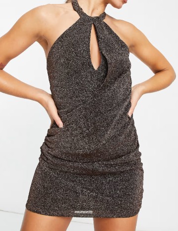 Rochie scurta River Island, negru