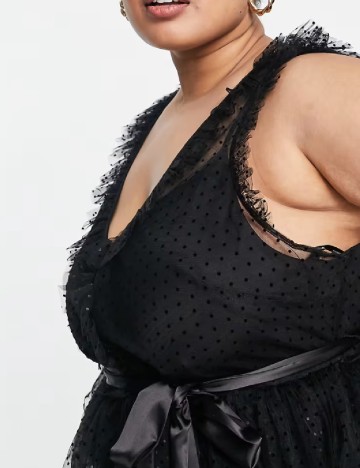 Rochie scurta Forever New Curve, negru