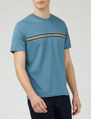 Tricou Ben Sherman, albastru Albastru