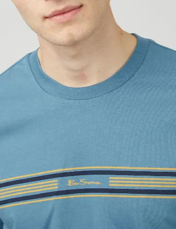 Tricou Ben Sherman, albastru Albastru