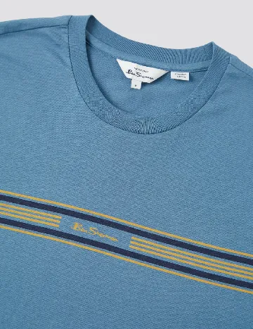 Tricou Ben Sherman, albastru Albastru