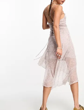 Rochie medie Stradivarius, floral print Floral print