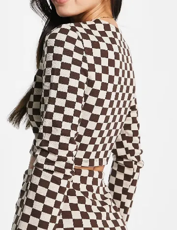 Top Pull&Bear, maro/bej Maro