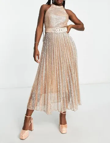 Rochie medie Style Cheat, crem Crem