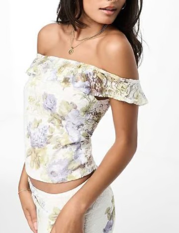 Top ASOS, floral print