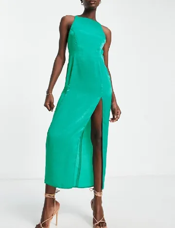 Rochie lunga ASOS, turcoaz Verde